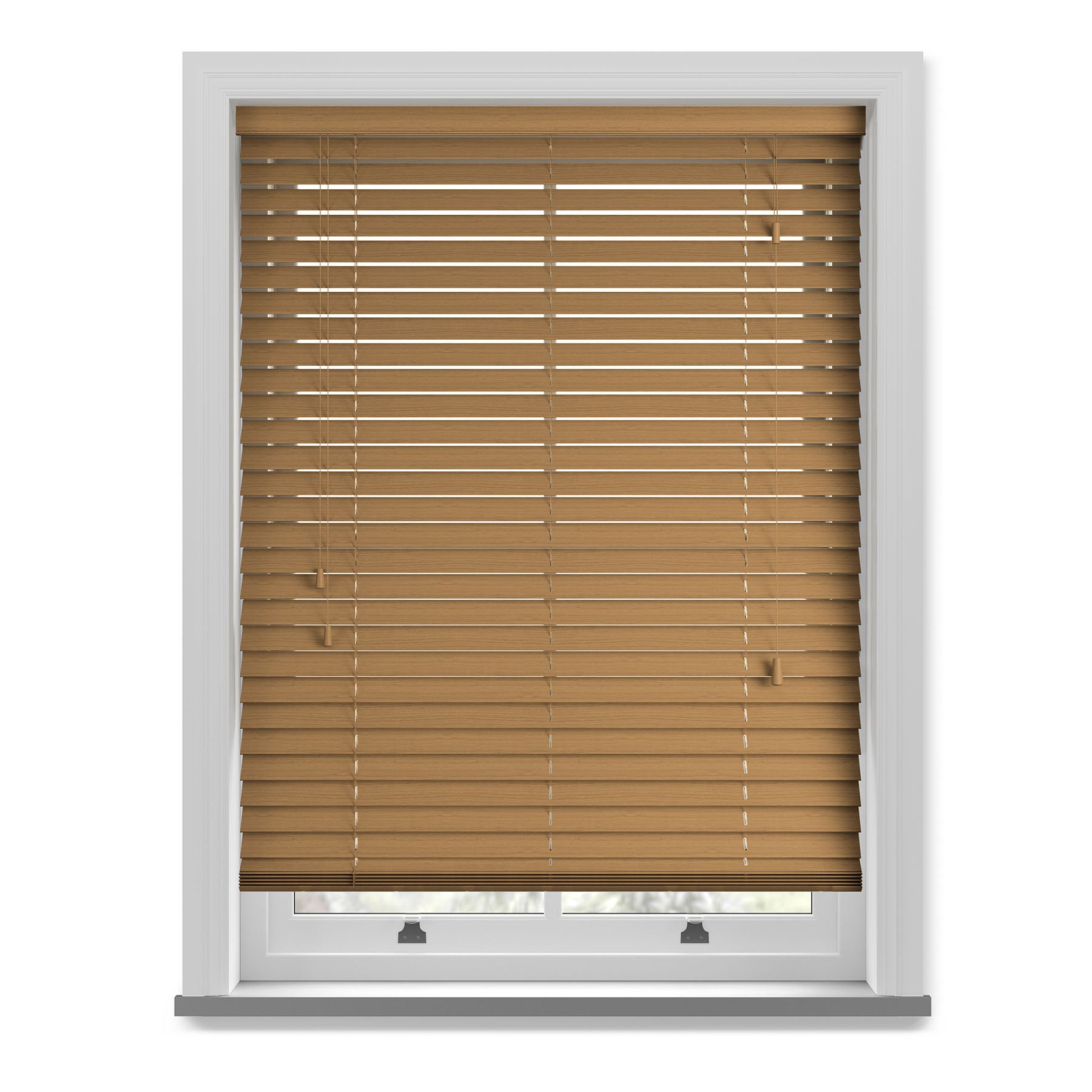 Amber Fauxwood Venetian Blind - 35mm Slat