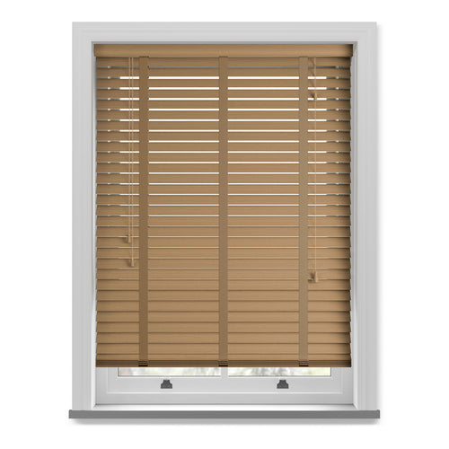 Desert Oak Fauxwood Venetian Blind - 35mm Slat
