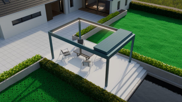 Deponti Pinela Deluxe Plus Aluminium Veranda - Image 2
