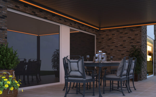 Deponti Pinela Louvered Roof Aluminium Veranda - Image 8