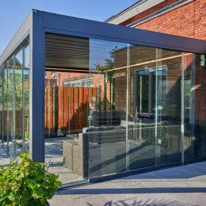 Deponti Pinela Deluxe Louvered Roof Aluminium Veranda