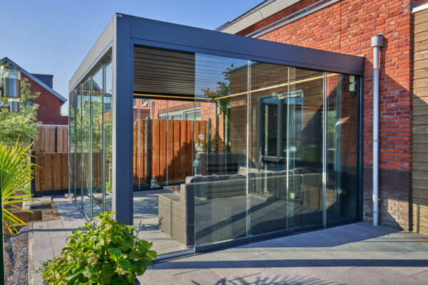 Deponti Pinela Deluxe Louvered Roof Aluminium Veranda