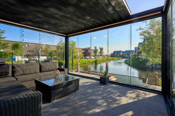 Deponti Pinela Deluxe Louvered Roof Aluminium Veranda - Image 6