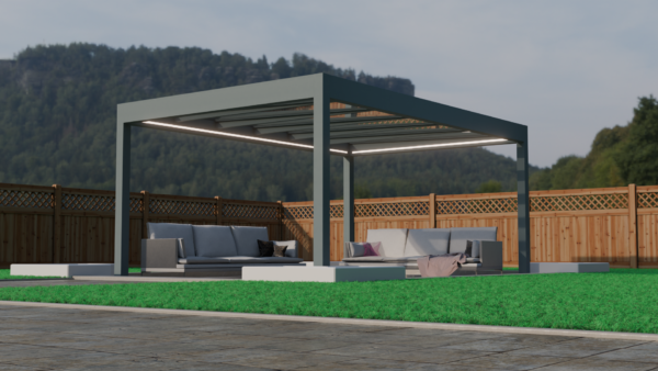 Deponti Pinela Glass Aluminium Veranda - Image 3