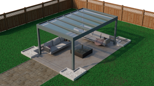 Deponti Pinela Glass Aluminium Veranda - Image 2